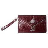 LYDC Patent Croc Clutch Bag