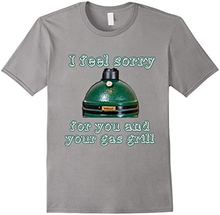 Men's Big Green Egg T-Shirt the best of Big Green Egg accessories Medium Slate