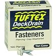 OFIC North America Inc. 847 Tuftex DeckDrain Fasteners