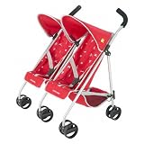 Junior Twin Triumph Doll Stroller, By Land, By Sea, By Air