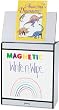 RAINBOW ACCENTS BIG BOOK EASEL MAGNETIC WRITE-N-WIPE TEAL
