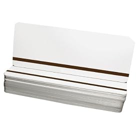 100 Magnetic Cards for Califone CardMaster Magnetic Card Reader