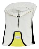 Horn HOR08-720-B&W12 - Thermo-Fu&szlig;sack 'Clima Zone' Black & White Gelb, Hoco - Liegefl&auml;che aus kuschelig warmen Vliesmaterial, extra Handytasche, durchgehender Reissverschluss, Mesh-Material sorgt f&uuml;r einen optimalen