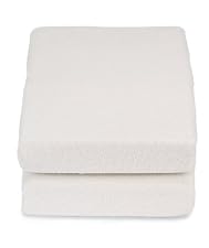 Terry towelling fitted sheet - travel cot