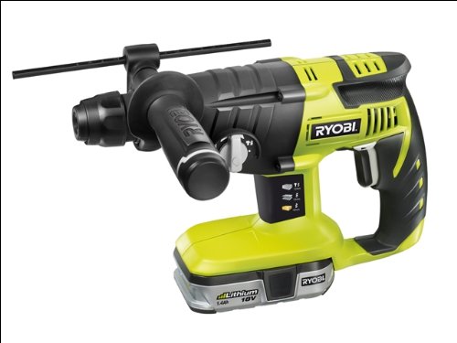 Ryobi CRH18012L SDS Rotary Hammer Drill with 2x1.4Ah Li-Ion Batteries
