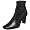 Black Misty Stretch Capra
