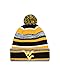 NCAA West Virginia Mountaineers New Era College NE14 Sport Knit Beanie, One Size, Yellow