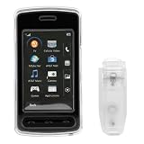 Transparent Clear Crystal Snap-on Cover Case with Clip for AT&T LG Vu CU920 cell Phone
