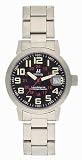 Men?s Jules Jurgensen Sport Watch- Black/Silvertone
