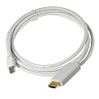 KanaaN Mini-DisplayPort a HDMI 1080p- Supporto Thunderbolt - Per Apple MacBook, MacBook Pro, MacBook Air, iMac, Mac mini o Mac Pro, Notebook e PC, Cavo 180cm - trasferimento video e audio