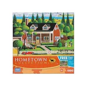 HOMETOWN COLLECTION Tending to the Garden 1000 Piece Puzzle