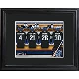 Tampa Bay Lightning Personalized Locker Room Print with Frame