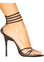Hot Multi-Ankle Band Stilettos from Hot Fash Shoes - HILTON Black