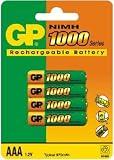 GP 100AAAHC-U4 GP 100AAAHC 4 Pack AAA Rechargeable Batteries