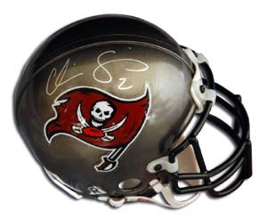 Chris Simms Signed Buccaneers Authentic Mini Helmet