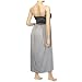 Plus Size Gray Smocked Bodice Maxi Babydoll Dress - 2X image 1