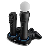 PS3 Move Triple Port Charge Station for Controllers and Sixaxis Controller