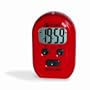 CDN TM10L-R Digital 2-in-One Timer, Red