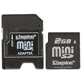 2GB Kingston Mini Secure Digital Sd Memory Card