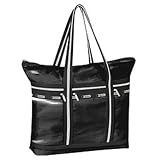 Le Sport Sac Small Travel Tote Shiny Black