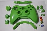Xbox 360 Glossy Green Controller Shell with Green Thumb Sticks - Replacement 360 Wireless Controller Shell Consoles and Gadgets