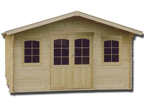 Decor et jardin - Abri de jardin en bois massif 44 mm - 18,76 m²