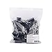 Universal Medium Binder Clips, Steel Wire, 5/8