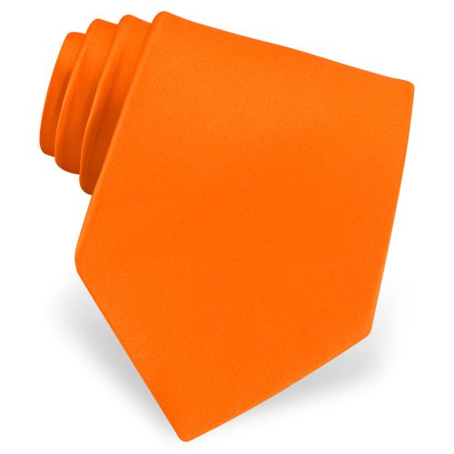 Orange Dream Silk Extra Long Tie