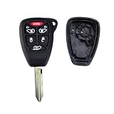 New Remote Key Shell with Pad For Chrysler Jeep Dodge 6Buttons