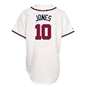 Chipper Jones Atlanta Braves Youth Replica Home Jersey