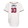 MLB Chipper Jones Atlanta Braves Replica Home Jersey (Large)