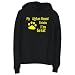 Hoodie Womens Black " MY Afghan Hound THINKS I AM GREAT " Dogs