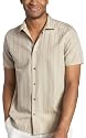 Calvin Klein Men's Short Sleeve French Front Shirt