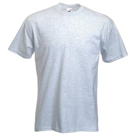 6 Pack Fruit of the Loom Heavy Cotton T-Shirt (Pack of 6)