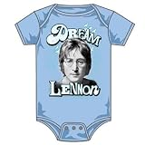John Lennon 'Dream' Blue Infant Onesie (Apparel)