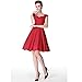 Heroecol® 50s 60s Hepburn Elegant Style Vintage Retro Swing Rockailly Dresses