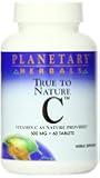 Planetary Herbals True To Nature C Tablets, 500 mg, 60 Count