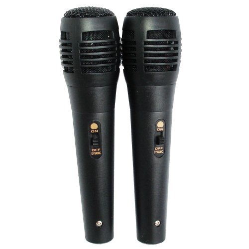 LUPO SET OF 2 KARAOKE MICROPHONES (WII & PS3)