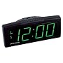 Chaney Instruments Digital Alarm Clock with Green LED display