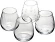 Mikasa Cheers Stemless Wine Glasses, Set of 4