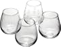 Mikasa Cheers Stemless Wine Glasses, Set of 4