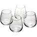 Mikasa Cheers Stemless Wine Glasses, Set of 4