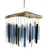 Blue Handworks Seaglass & Driftwood Chime BLUEG166