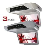 Farenheit EXMD1010BGMH Ceiling Mount 10.3” Widescreen TFT-LCD Monitor & DVD Combo - Beige - 3-Year Warranty