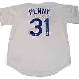 Brad Penny Los Angeles Dodgers Autographed Home Replica Jersey