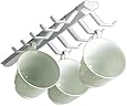 Spectrum Diversified 34100 White Sliding Cup Rack