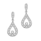 Diamond Teardrop Earring