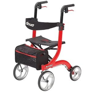 Drive Medical Nitro Rollator Attractive Lightweight Euro-style design