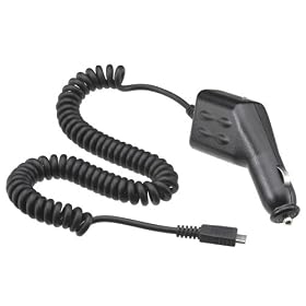 BlackBerry Micro USB Vehicle Charger for BlackBerry 8900, Tour 9630, Storm, Pearl Flip, BlackBerry Bold 2 (Black)