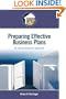 Preparing Effective Business Plans: An Entrepreneurial Approach